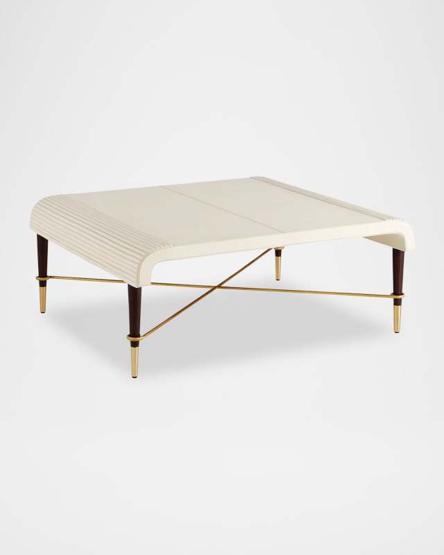 Nova Leather Cocktail Table